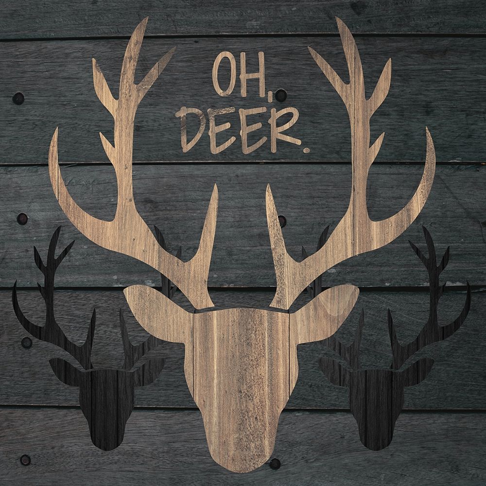 Deer Wood 01 art print by Melody Hogan for $57.95 CAD