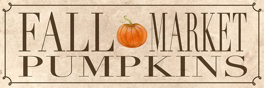 Fall Market Pumpkins art print by Marcus Prime for $57.95 CAD