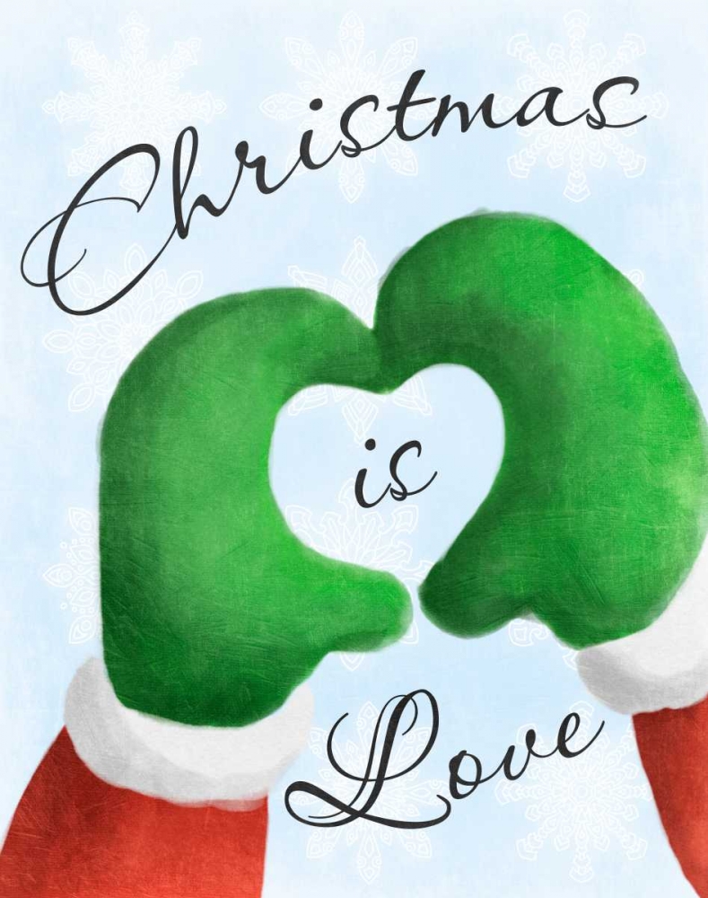 Christmas Is Love 2 art print by Marcus Prime for $57.95 CAD