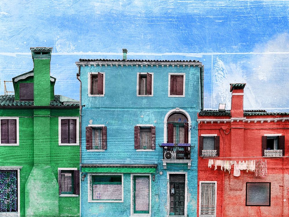 Vibrant Homes 1 art print by Marcus Prime for $57.95 CAD