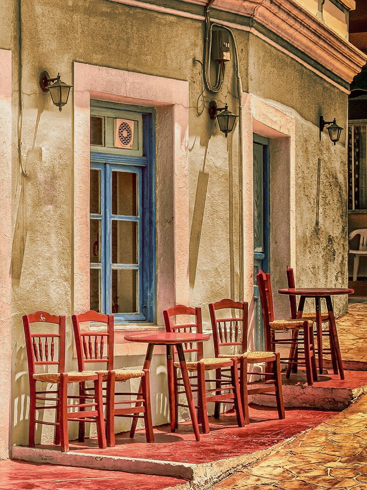 Outside Cafe 1 art print by Marcus Prime for $57.95 CAD