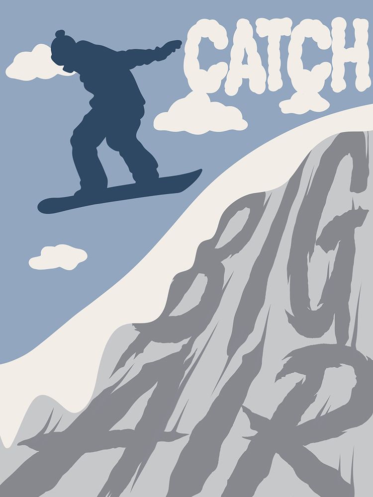 Catch Big Air art print by Marcus Prime for $57.95 CAD