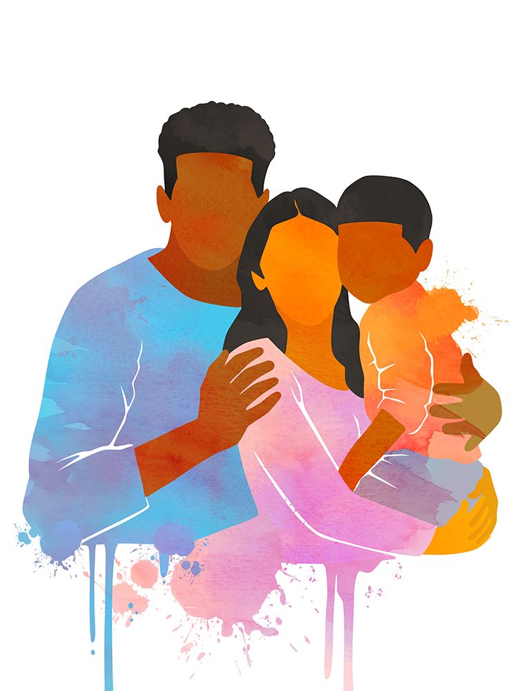 Family First art print by Marcus Prime for $57.95 CAD