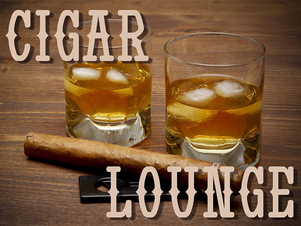 Cigar Lounge Drinks art print by Marcus Prime for $57.95 CAD