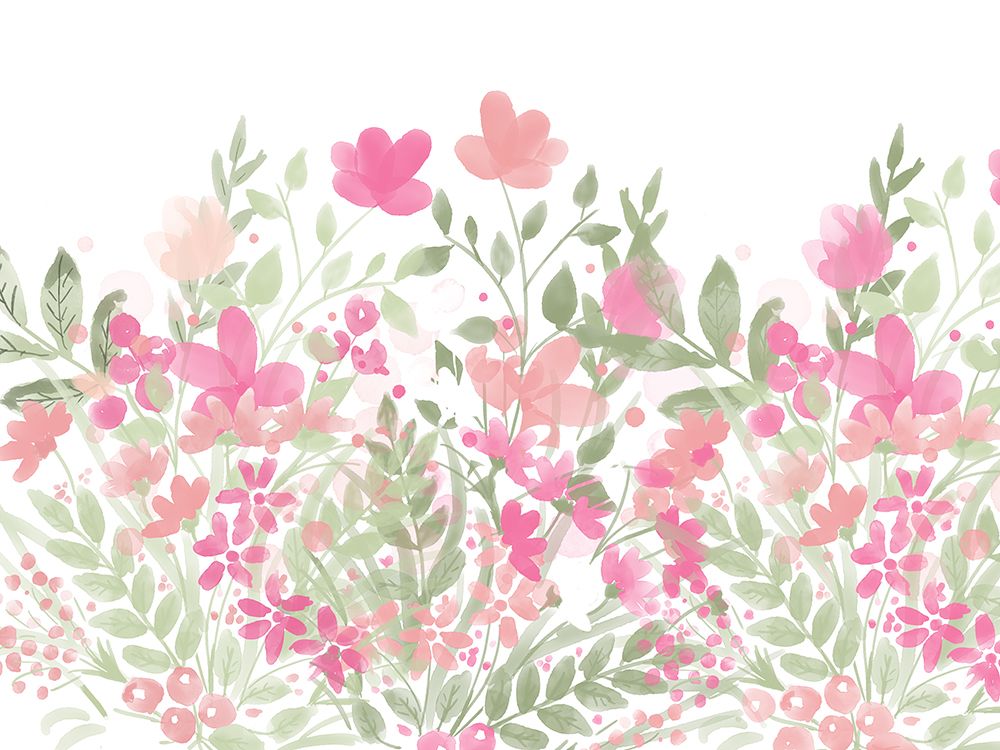 Blush Garden Florals art print by Marcus Prime for $57.95 CAD