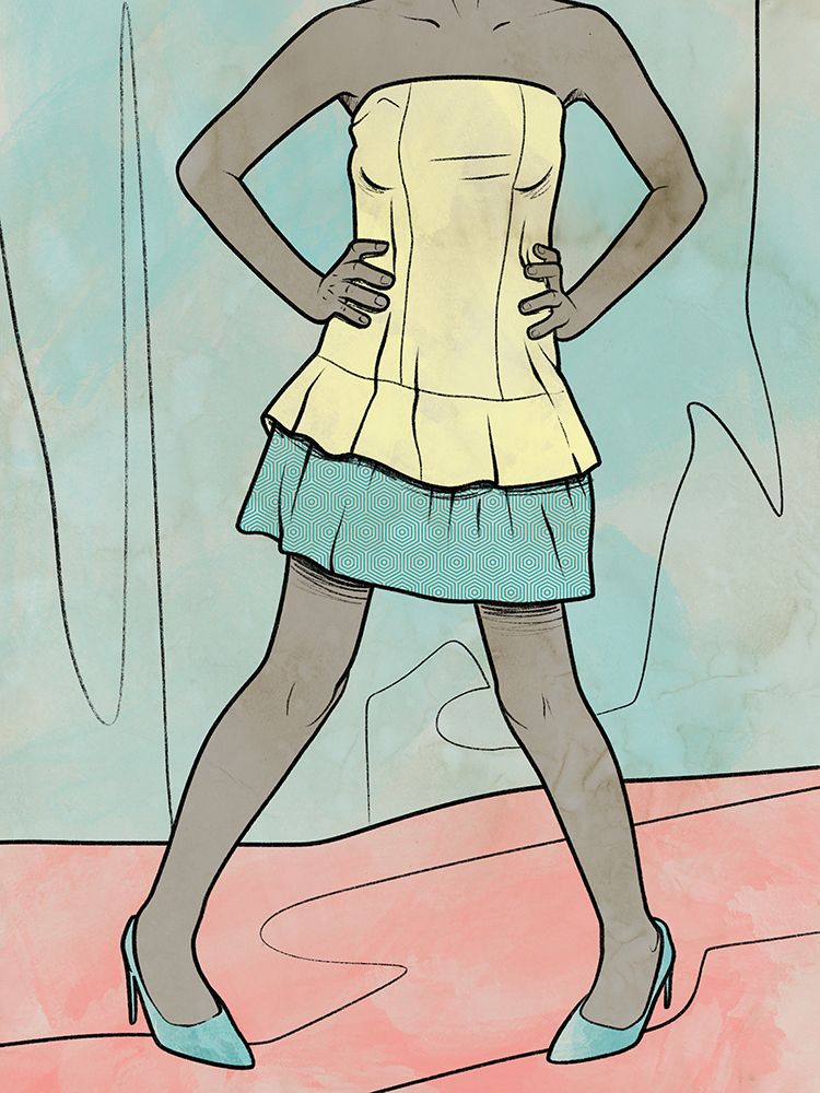 Bold Fashion 3 art print by Marcus Prime for $57.95 CAD
