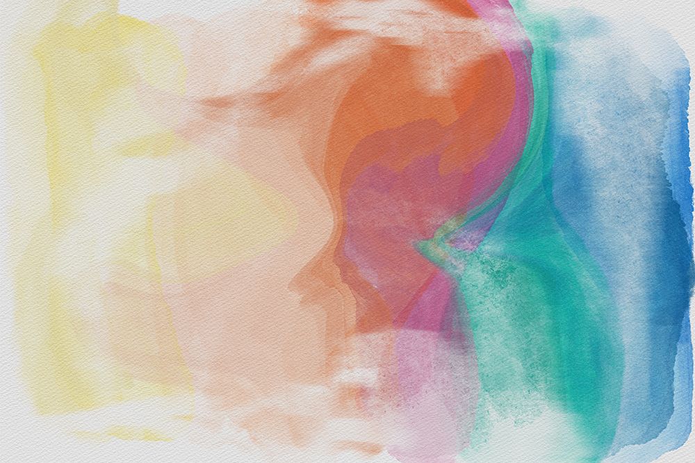 Vivid Abstract Wash 2 art print by Marcus Prime for $57.95 CAD