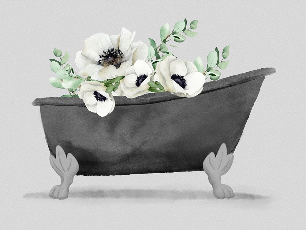 Blooming Bathtub art print by Marcus Prime for $57.95 CAD