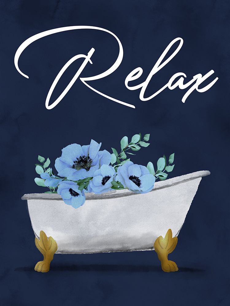 Relaxing Bath art print by Marcus Prime for $57.95 CAD