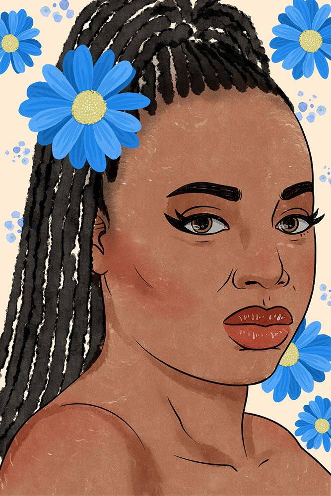 Beauty And Florals 1 art print by Marcus Prime for $57.95 CAD