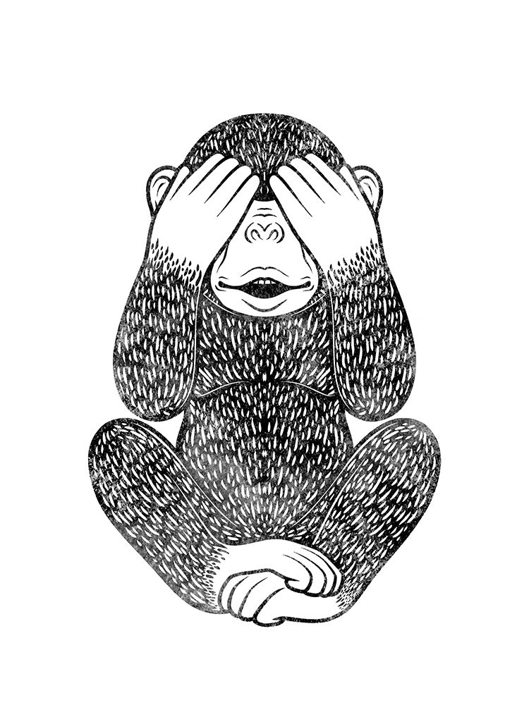 See No Evil art print by Marcus Prime for $57.95 CAD