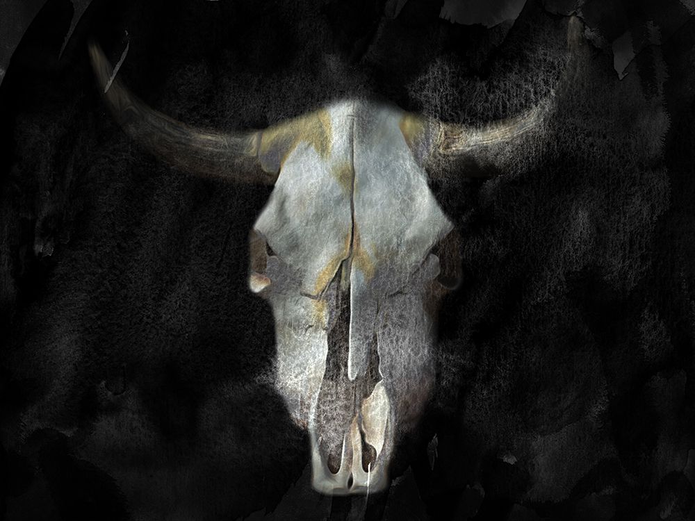 Western Skull art print by Marcus Prime for $57.95 CAD