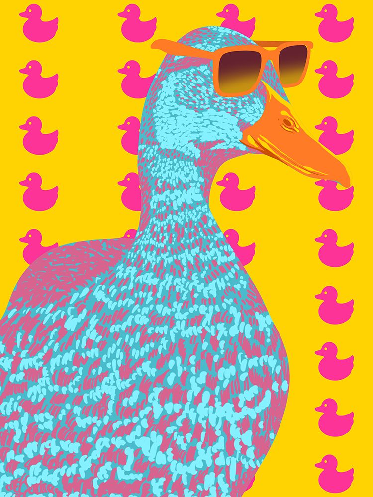 Smart Mallard Ducky art print by Marcus Prime for $57.95 CAD
