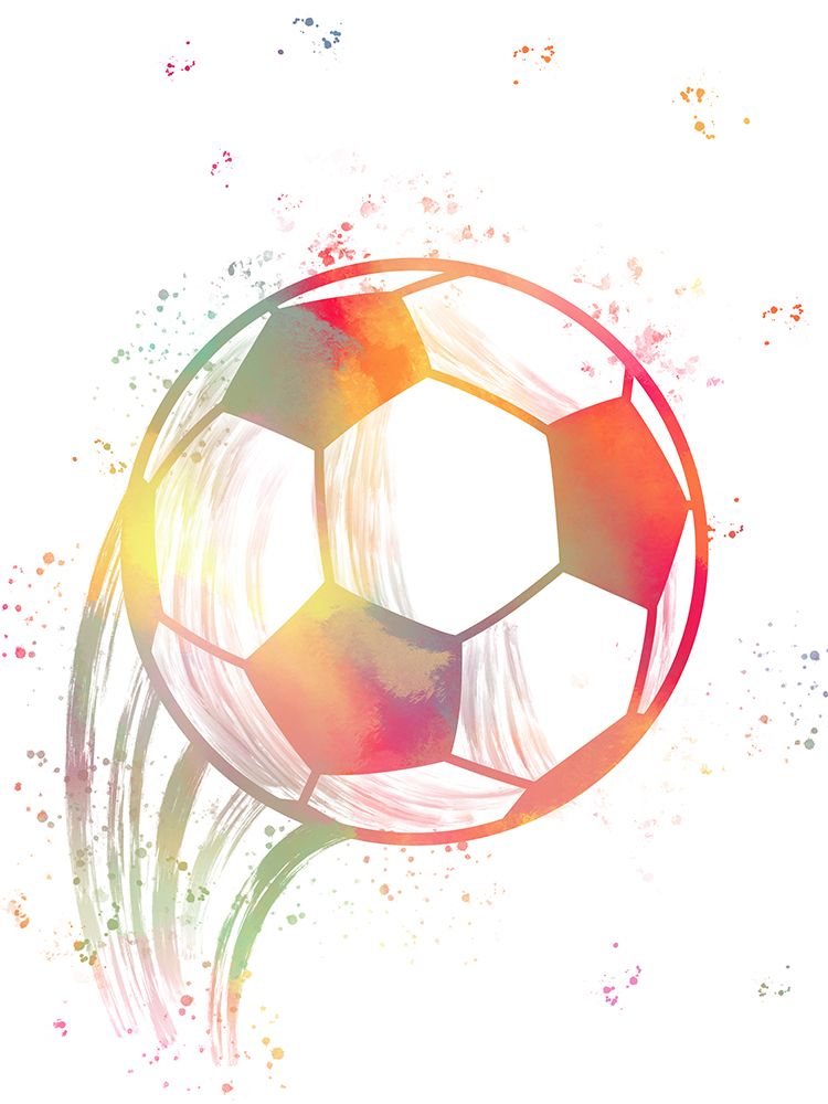 Fast Soccerball V2 art print by Marcus Prime for $57.95 CAD