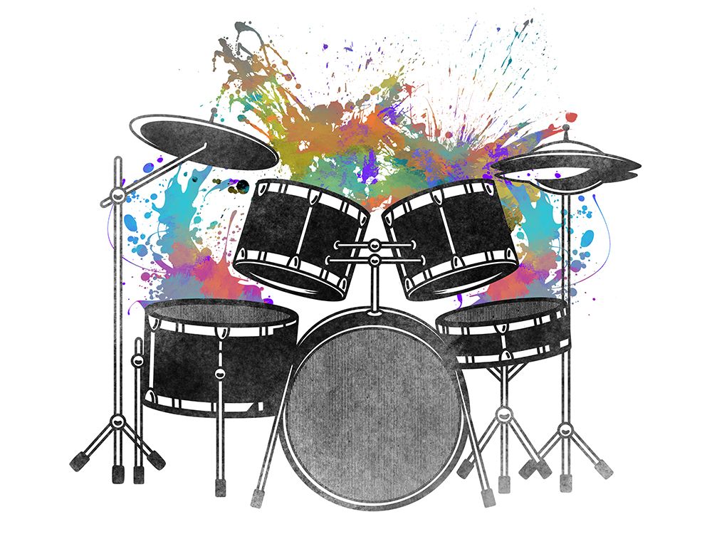 Colorful Instruments 4 art print by Marcus Prime for $57.95 CAD