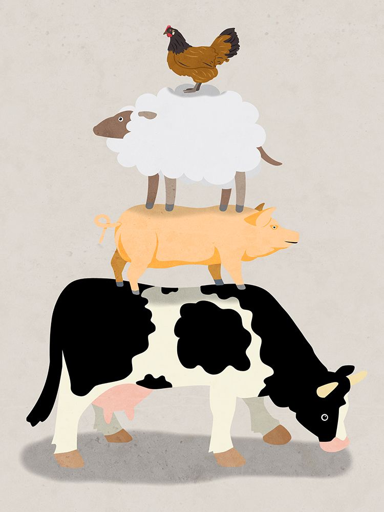 Farm Stack art print by Marcus Prime for $57.95 CAD