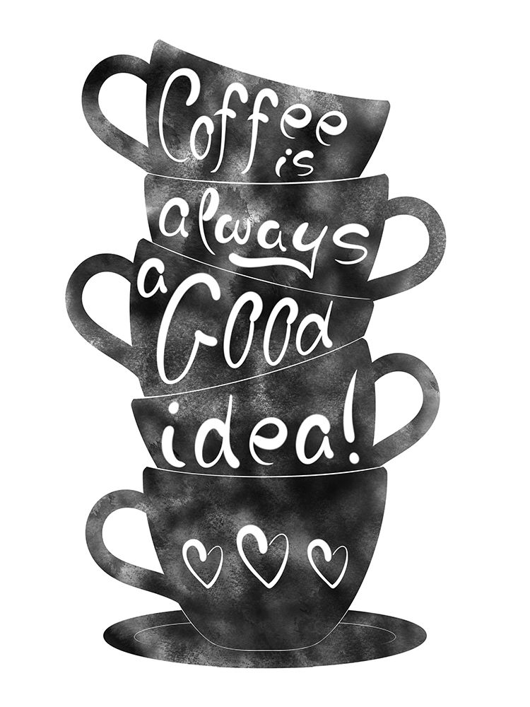 Coffee Is Good art print by Marcus Prime for $57.95 CAD