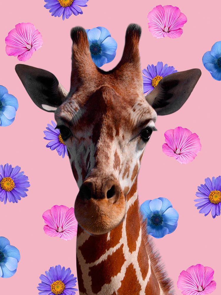Floral Safari 2 art print by Marcus Prime for $57.95 CAD