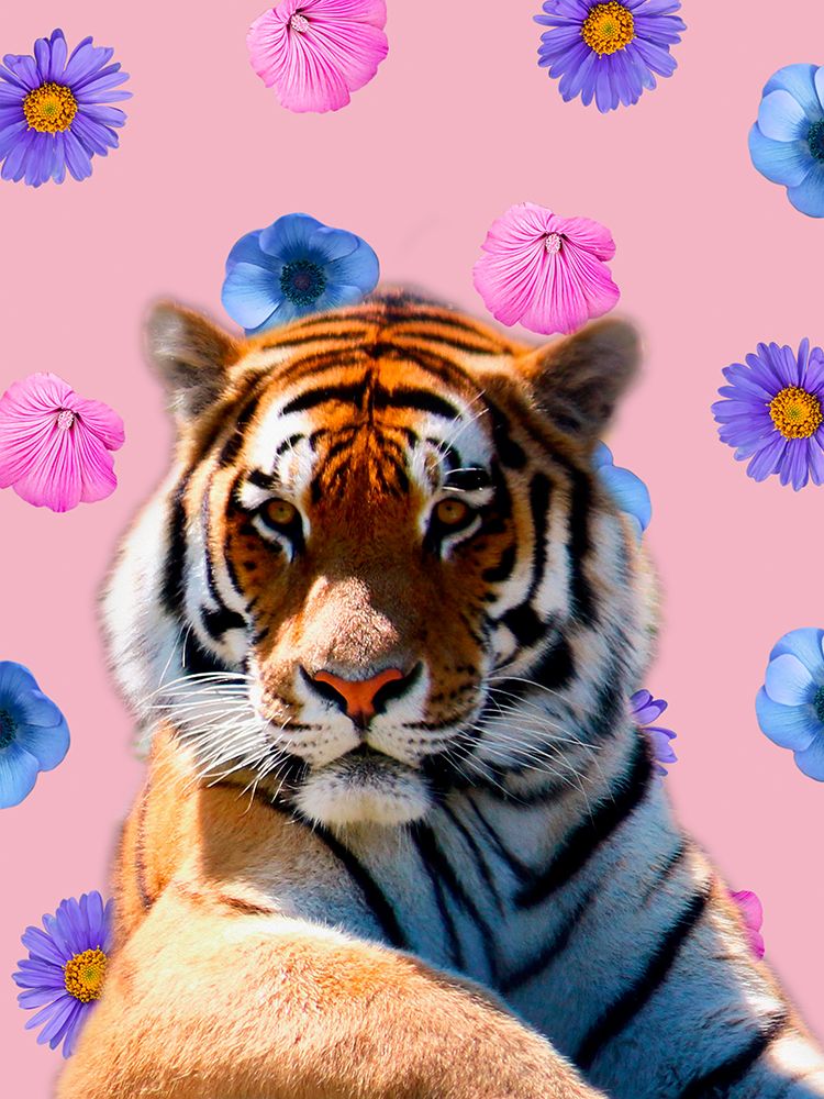 Floral Safari 3 art print by Marcus Prime for $57.95 CAD