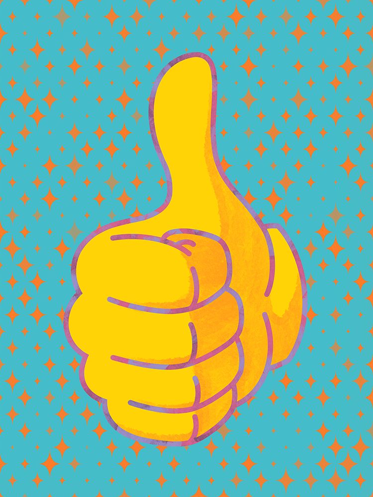 Thumbs Up art print by Marcus Prime for $57.95 CAD