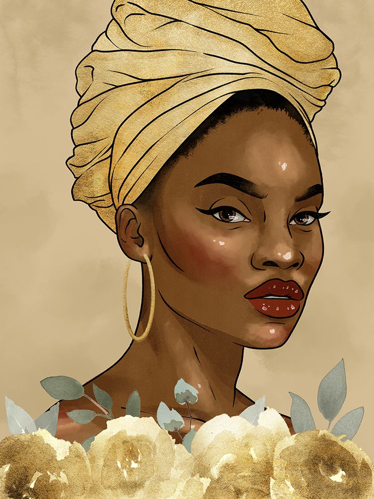 Exhilarating Golden Beauty art print by Marcus Prime for $57.95 CAD