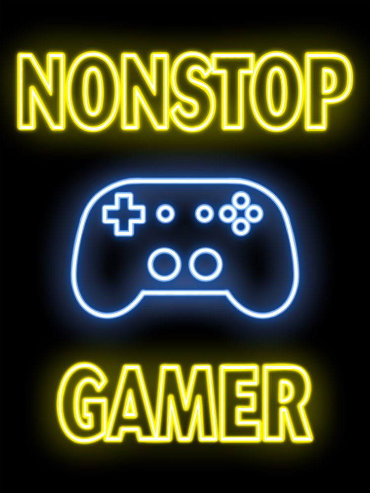 Nonstop Gamer art print by Marcus Prime for $57.95 CAD