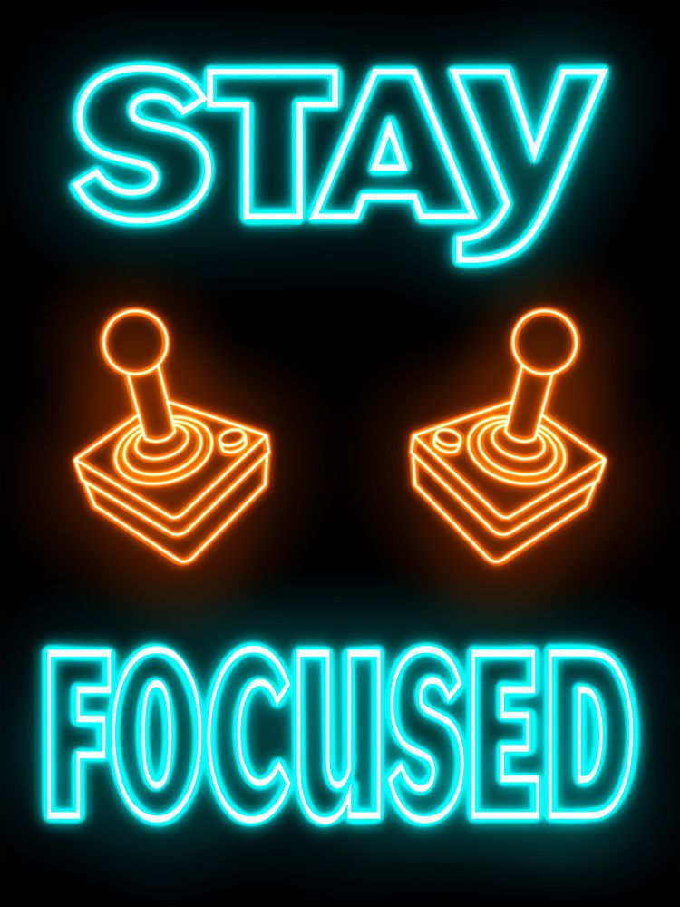 Stay Focused art print by Marcus Prime for $57.95 CAD