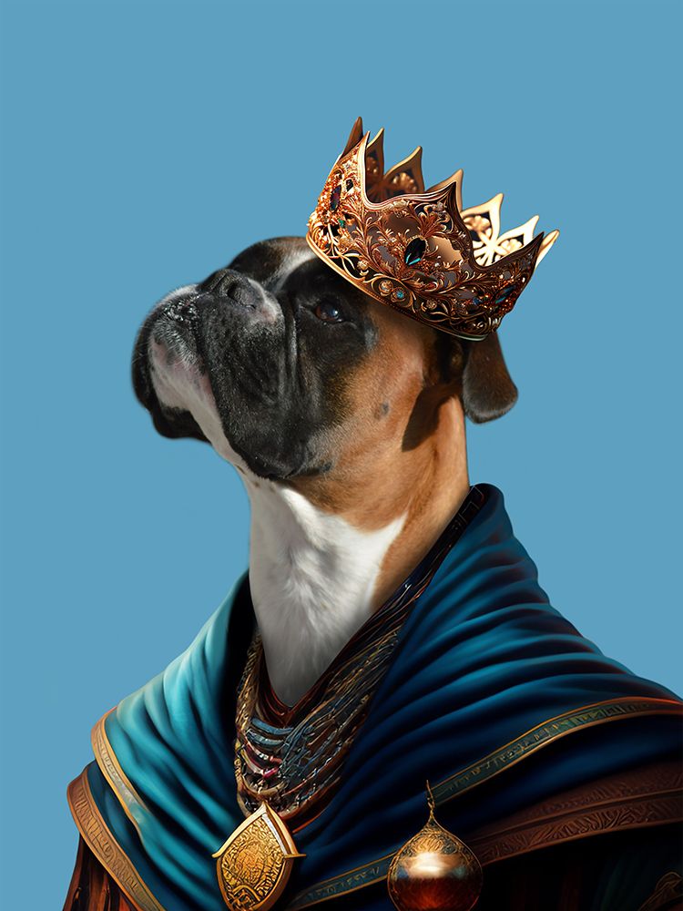 Royal Boxer art print by Marcus Prime for $57.95 CAD