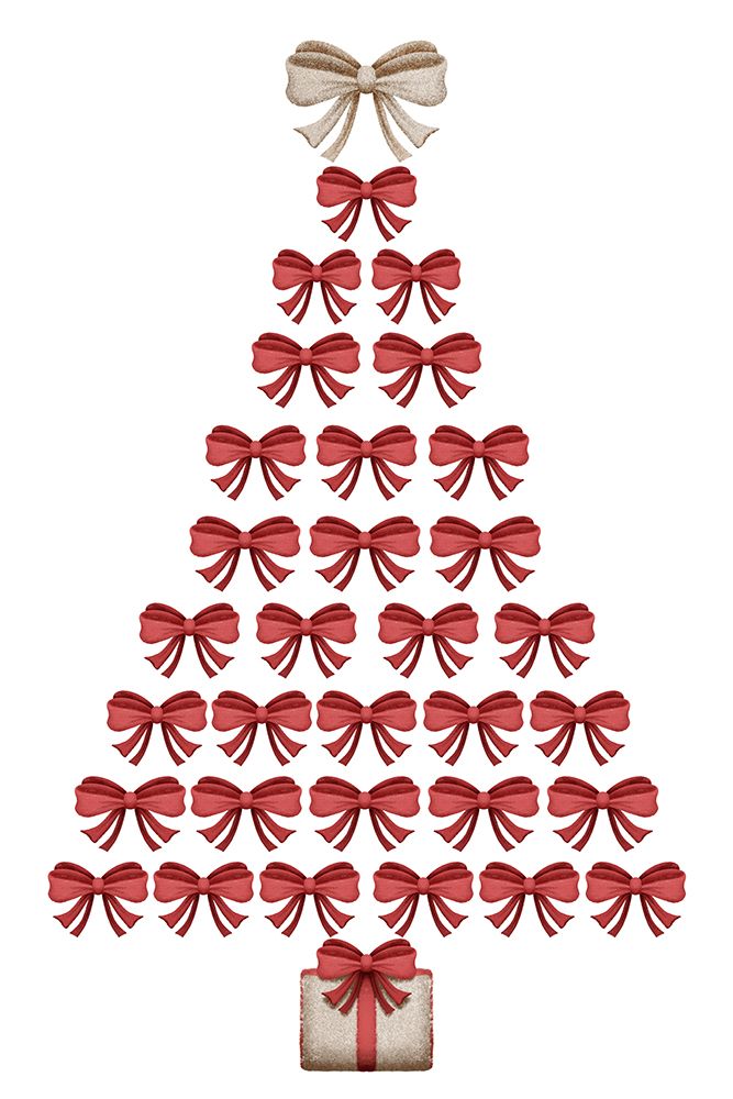 Christmas Bows art print by Marcus Prime for $57.95 CAD