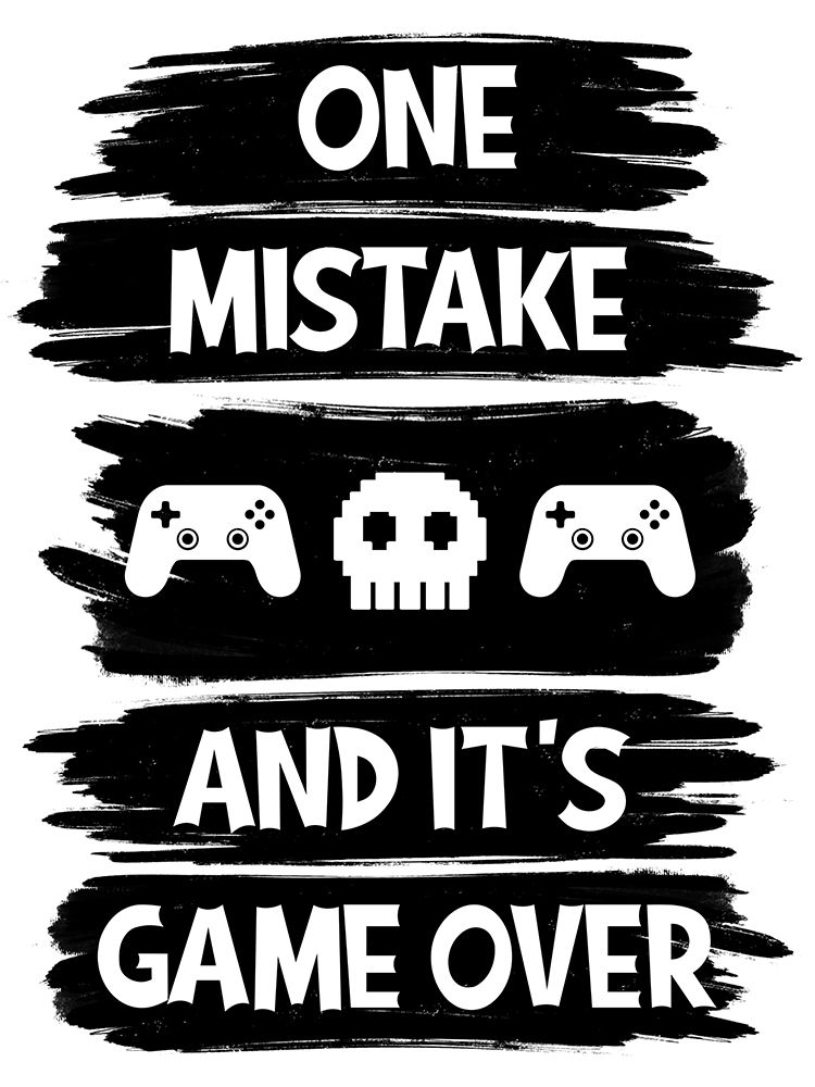 Game Over art print by Marcus Prime for $57.95 CAD