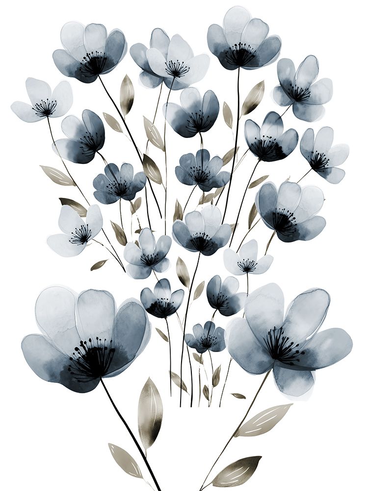 Flower Bunch 2 art print by Marcus Prime for $57.95 CAD