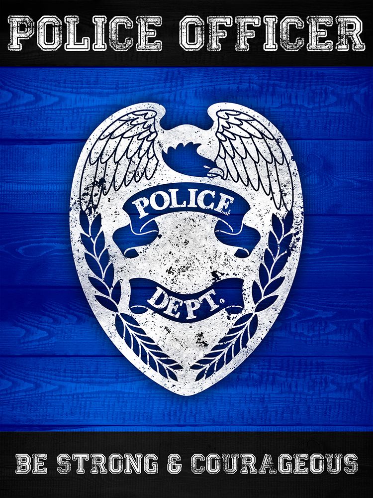 Police Officer art print by Marcus Prime for $57.95 CAD