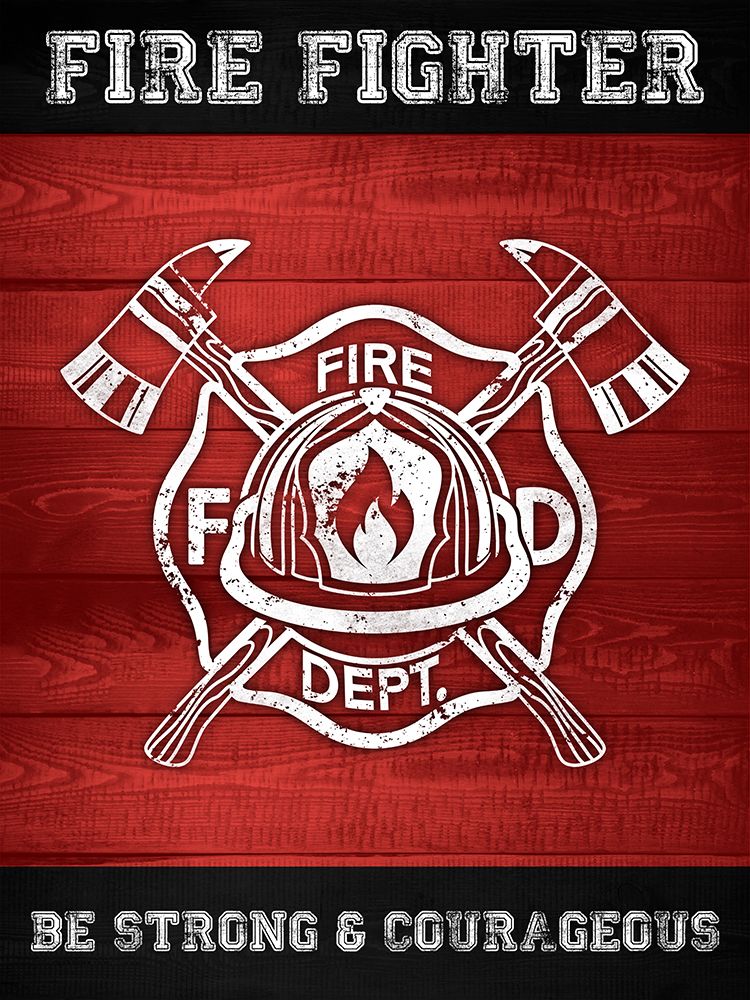 Fire Fighter art print by Marcus Prime for $57.95 CAD