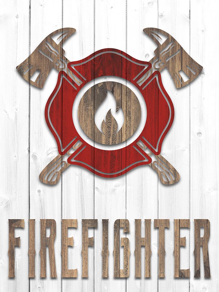 Fire Fighter art print by Marcus Prime for $57.95 CAD