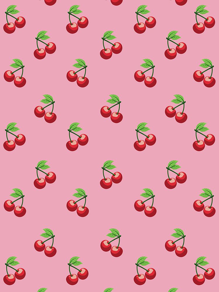 Cherry Pattern 2 art print by Marcus Prime for $57.95 CAD