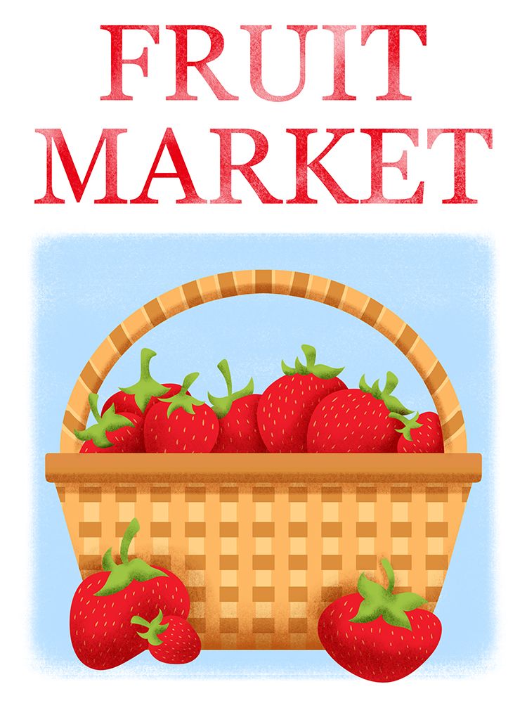 Fruit Market art print by Marcus Prime for $57.95 CAD