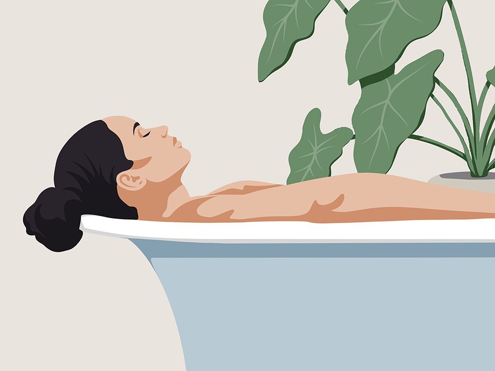 Tub Relaxation art print by Marcus Prime for $57.95 CAD