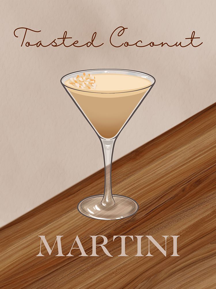 Toasted Coconut Martini art print by Marcus Prime for $57.95 CAD