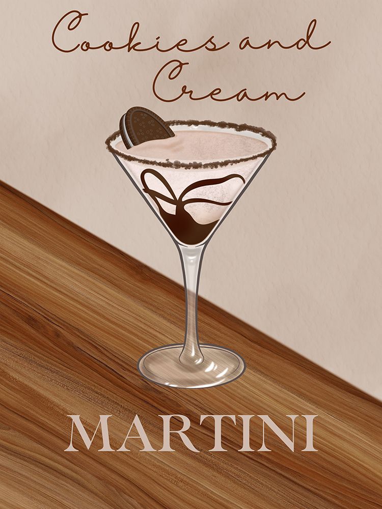 Cookies And Cream Martini art print by Marcus Prime for $57.95 CAD
