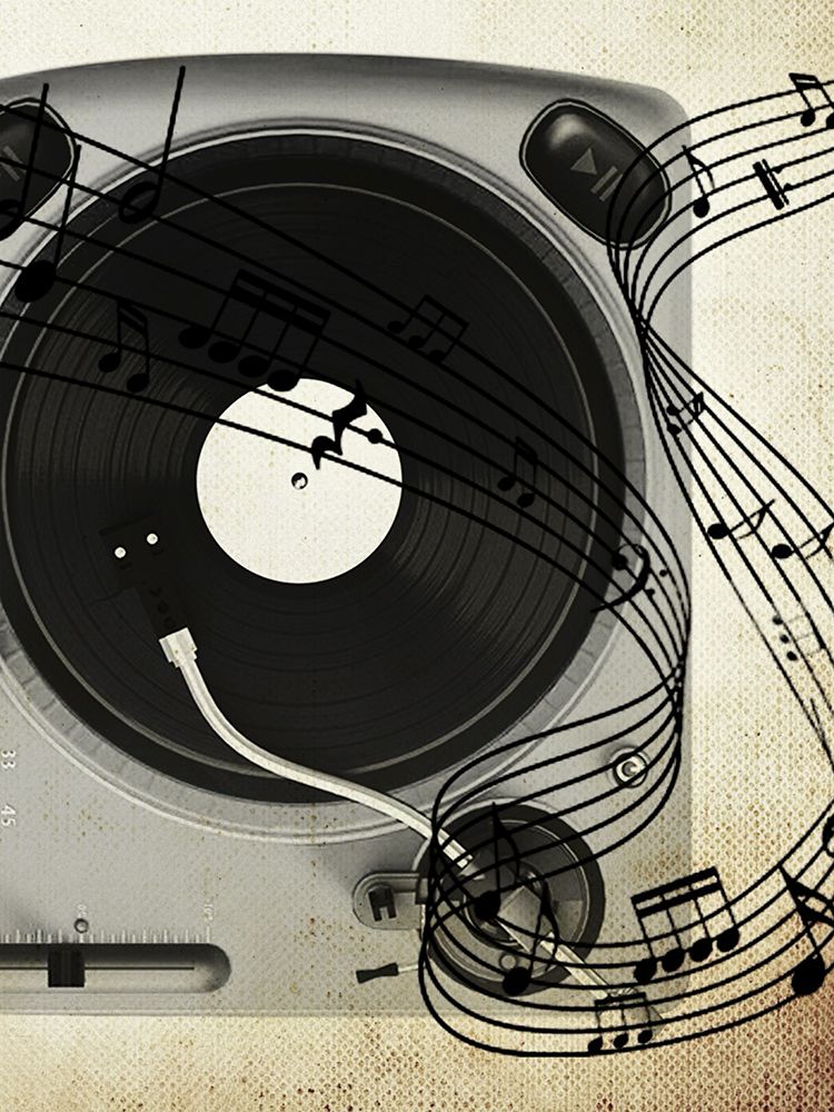 Music Spins 2 art print by Marcus Prime for $57.95 CAD