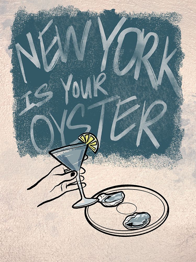 New York Oysters art print by Marcus Prime for $57.95 CAD