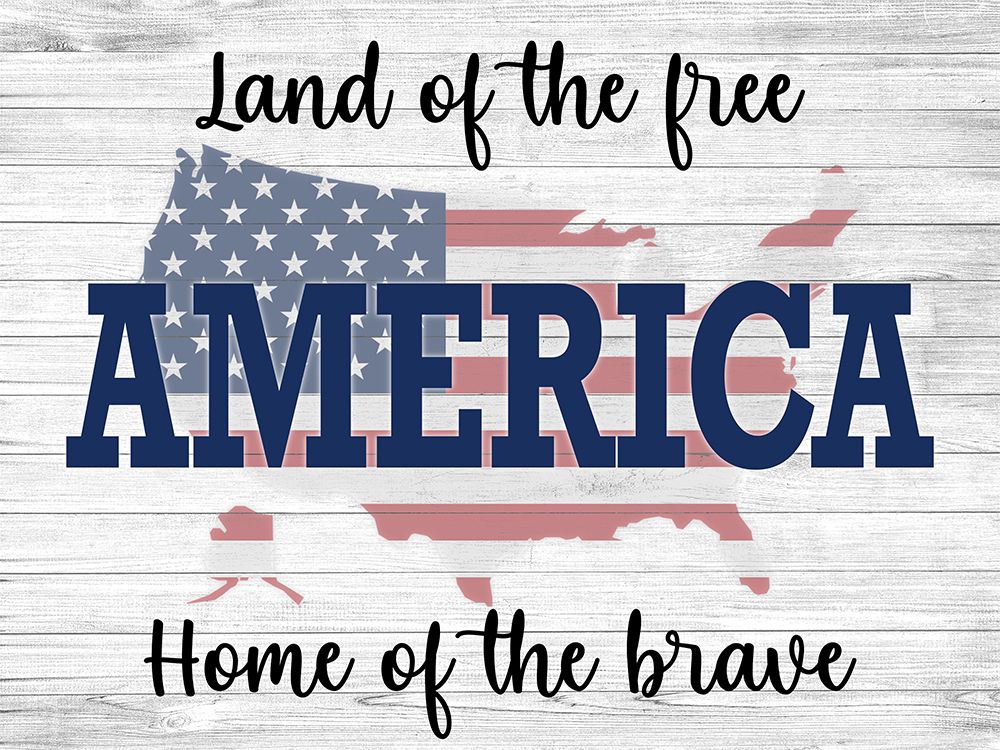 Land Of The Free art print by Marcus Prime for $57.95 CAD