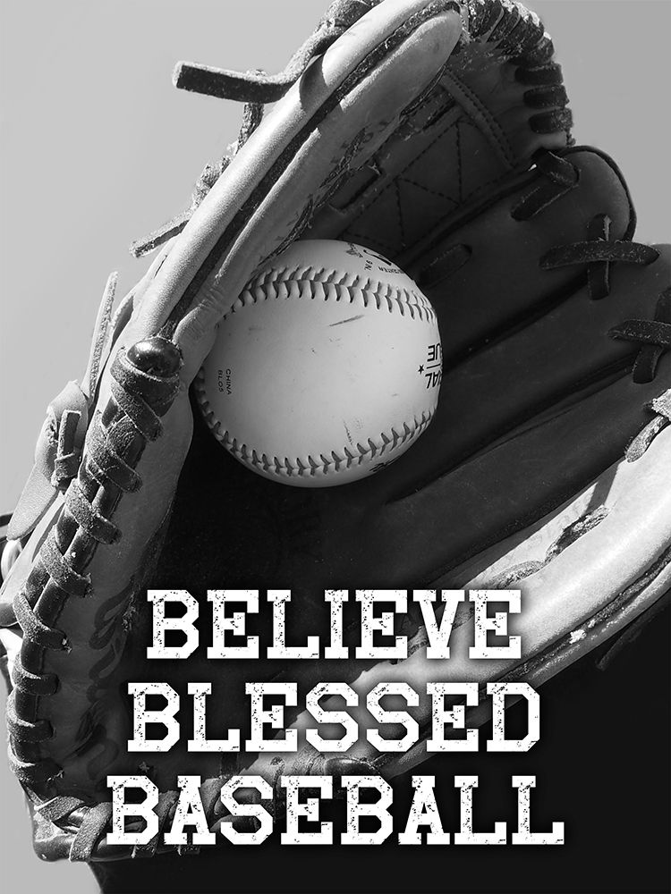 Believe Blessed Baseball art print by Marcus Prime for $57.95 CAD