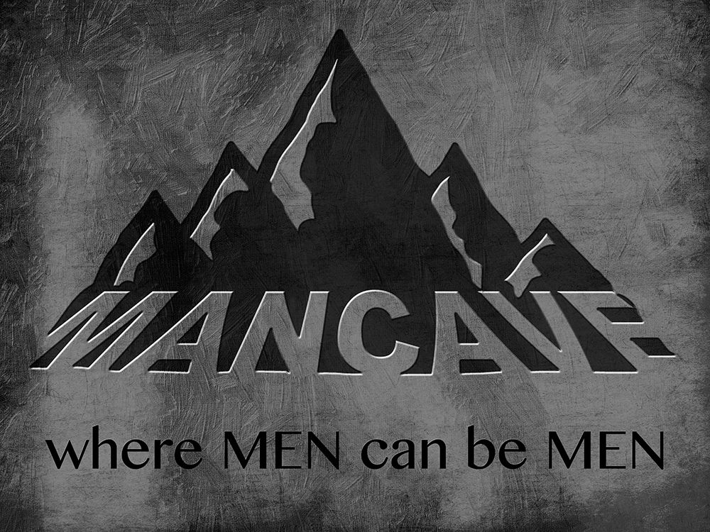 Manly Mancave art print by Marcus Prime for $57.95 CAD