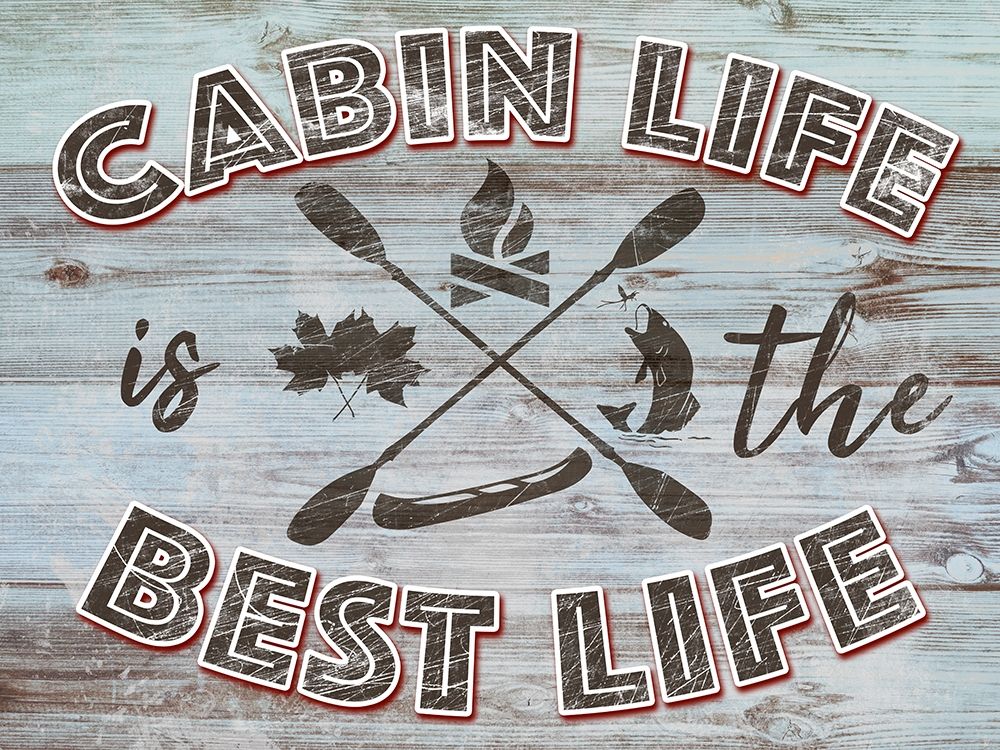 Best Cabin Life 1 art print by Marcus Prime for $57.95 CAD