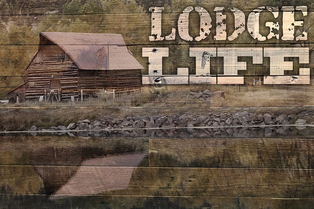 Lake Lodge Life 1 art print by Marcus Prime for $57.95 CAD