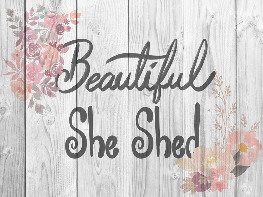 Welcome She Shed 4 art print by Marcus Prime for $57.95 CAD