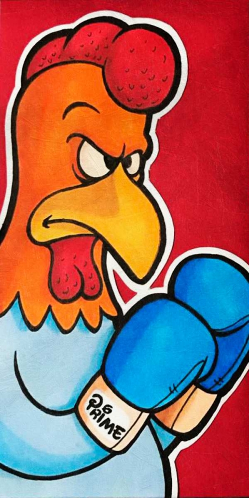 Rooster Battle 1 art print by Marcus Prime for $57.95 CAD