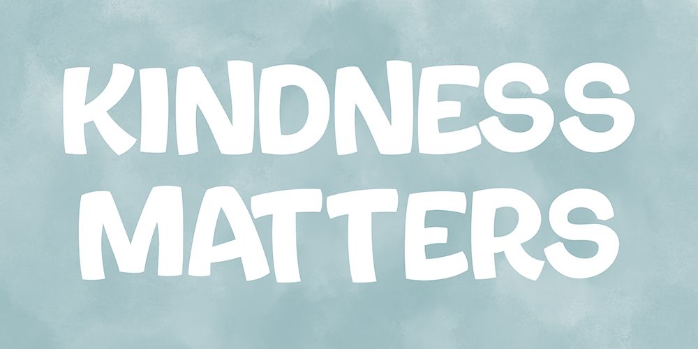 Kindness Matters art print by Marcus Prime for $57.95 CAD