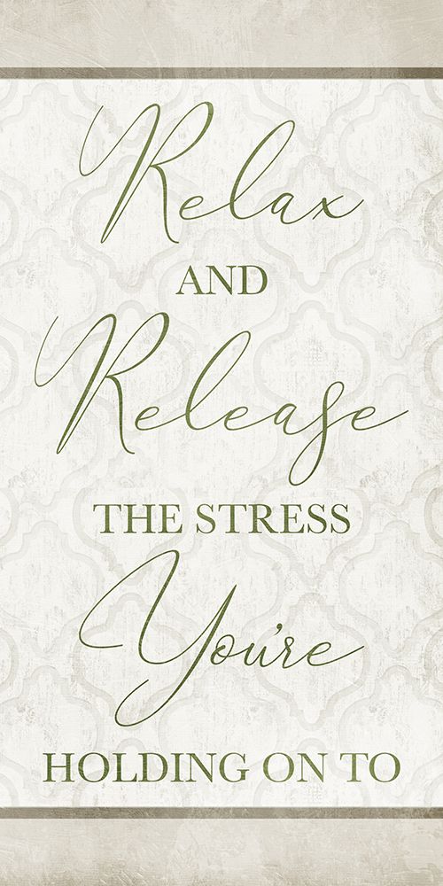 Relax And Release art print by Marcus Prime for $57.95 CAD
